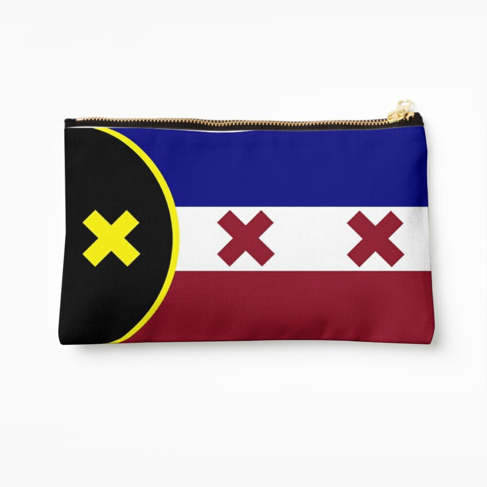 Makeup Bag dream smp flag Cosmetic Organizer Tyvek Paper Bags Zipper Pouch