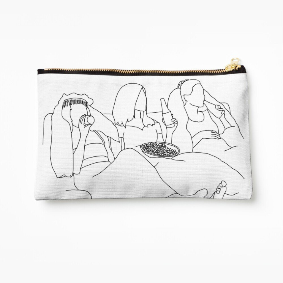 Whibos Makeup Bag This Really Does Put Me In A Better Mood... Cosmetic Organizer Tyvek Paper Bags Zipper Pouch
