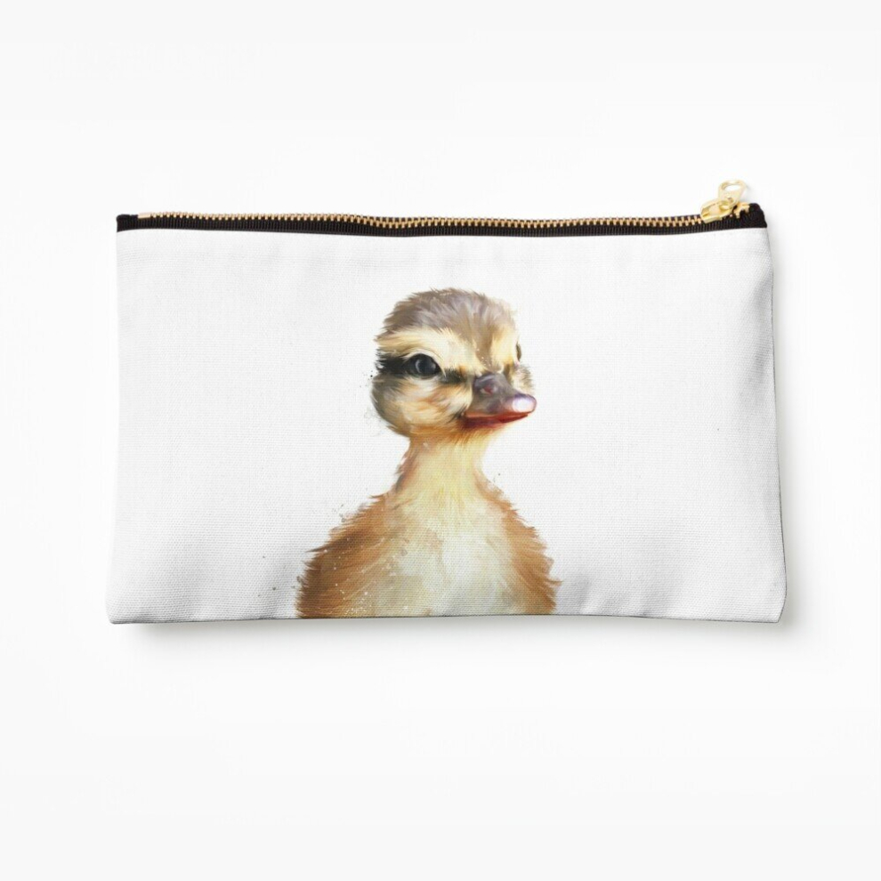 Whibos Makeup Bag Little Duck Cosmetic Organizer Tyvek Paper Bags Zipper Pouch
