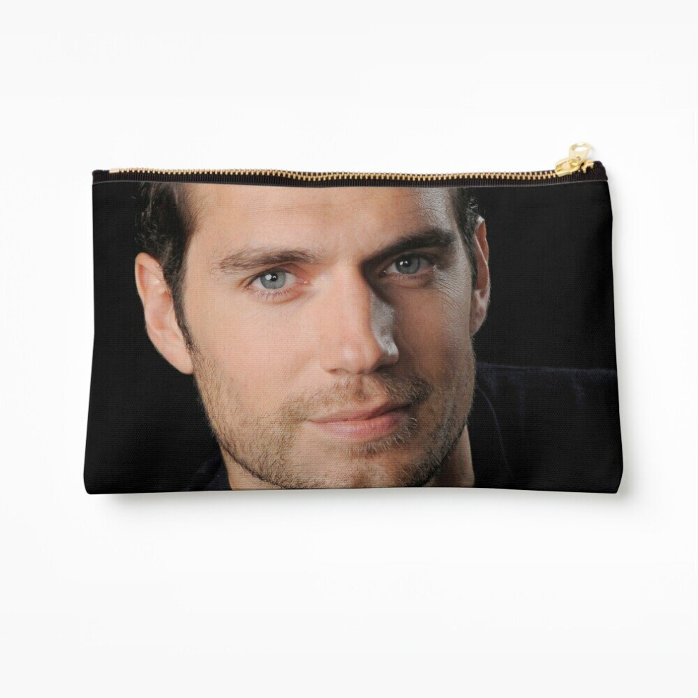 Whibos Makeup Bag Henry Cavill Cosmetic Organizer Tyvek Paper Bags Zipper Pouch