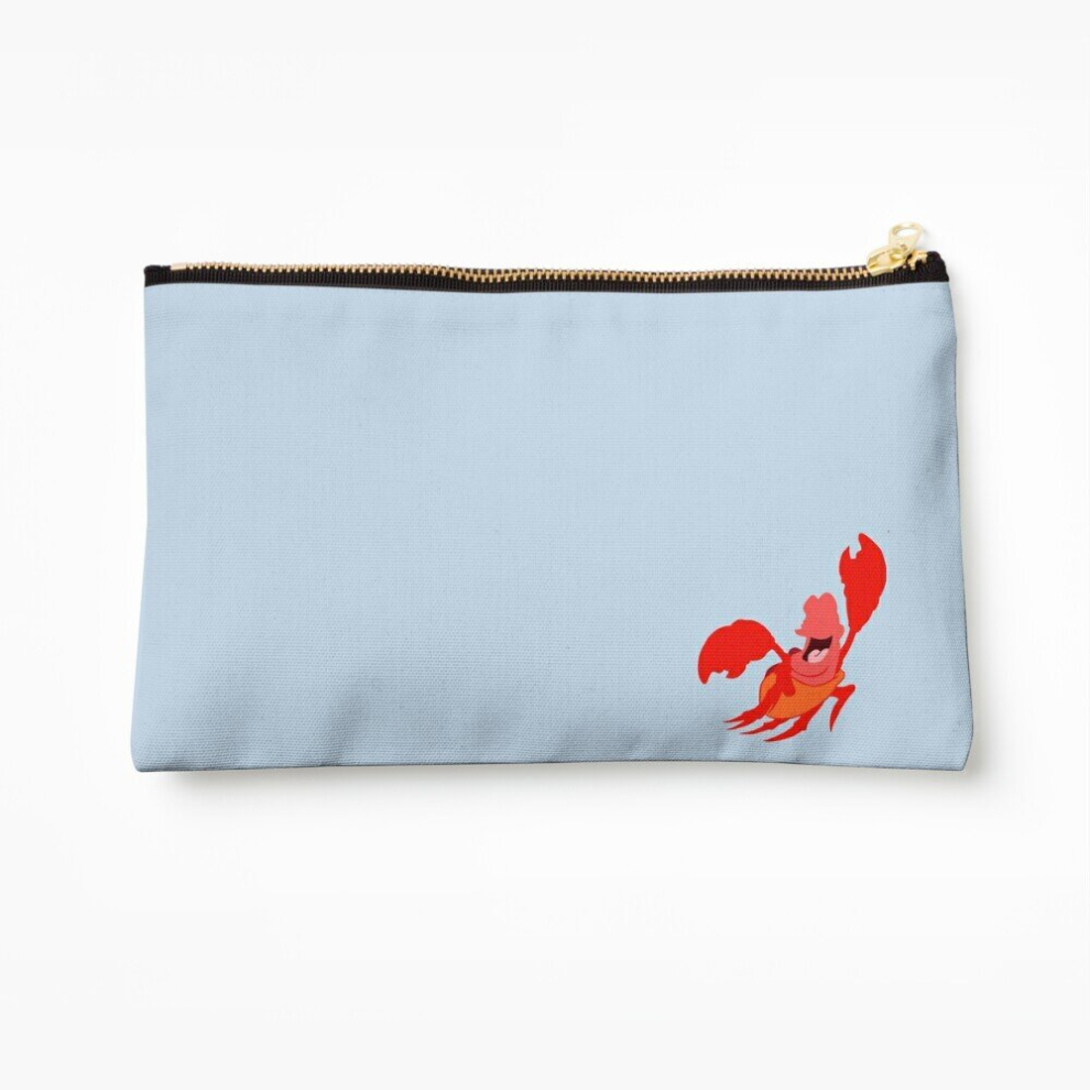 Whibos Red Makeup Bag Crustacean Cosmetic Organizer Tyvek Paper Bags Zipper Pouch