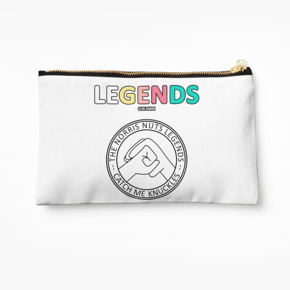 Whibos Makeup Bag Norris Nuts Legends - Catch Me Knuckles Cosmetic Organizer Tyvek Paper Bags Zipper Pouch