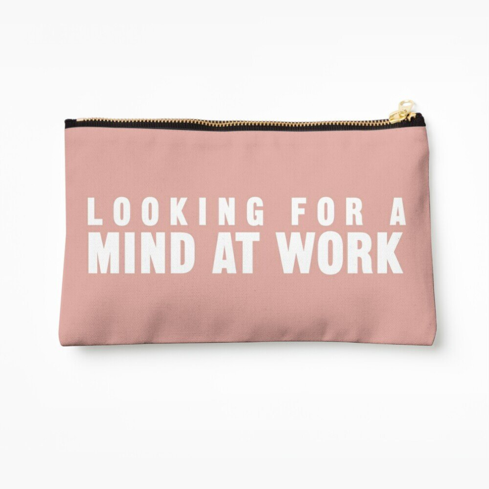 Whibos Makeup Bag Looking For A Mind At Work Cosmetic Organizer Tyvek Paper Bags Zipper Pouch