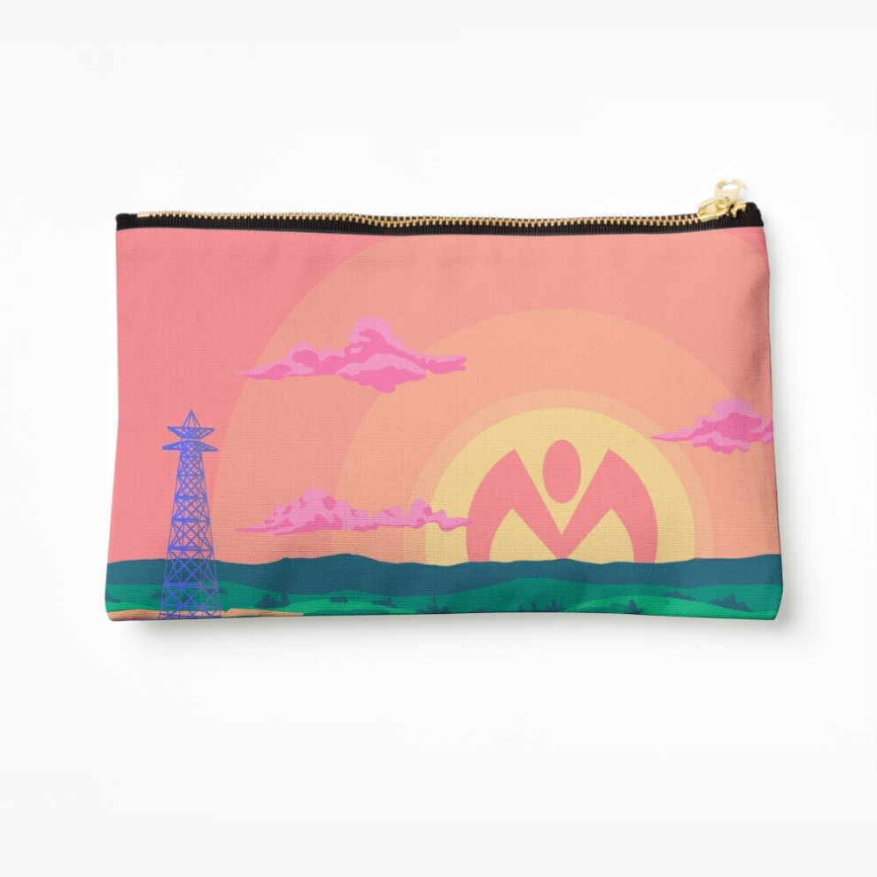 Whibos Makeup Bag Morioh Sunset Cosmetic Organizer Tyvek Paper Bags Zipper Pouch