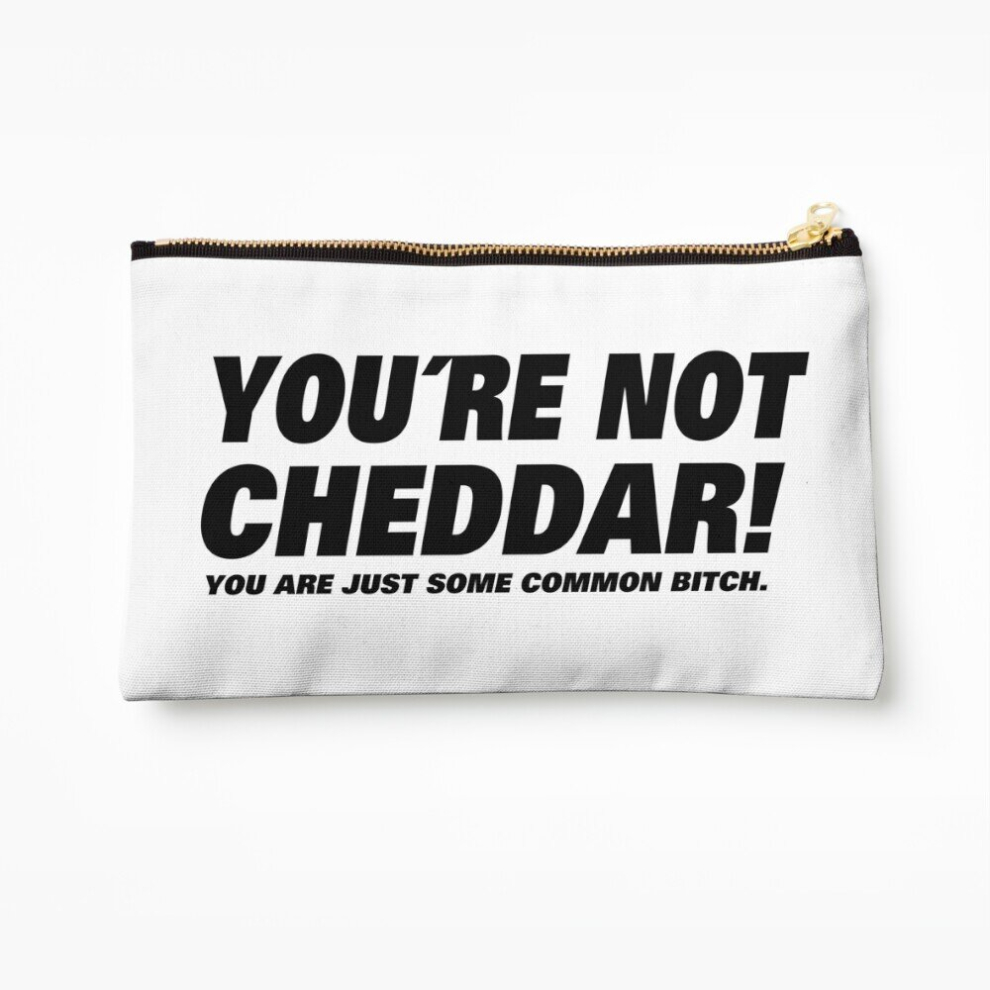 Whibos Makeup Bag Brooklyn Nine Nine- Cheddar. Cosmetic Organizer Tyvek Paper Bags Zipper Pouch