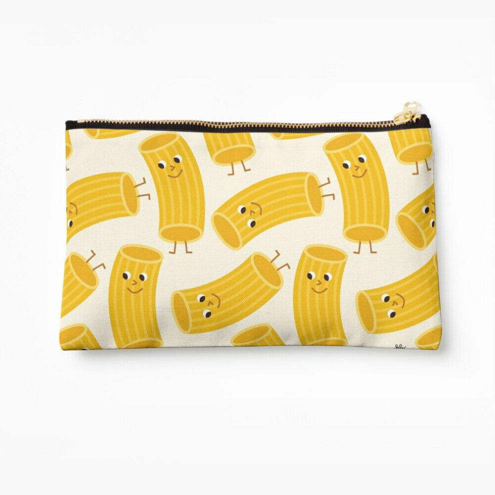 Whibos Makeup Bag Rigatoni Cosmetic Organizer Tyvek Paper Bags Zipper Pouch