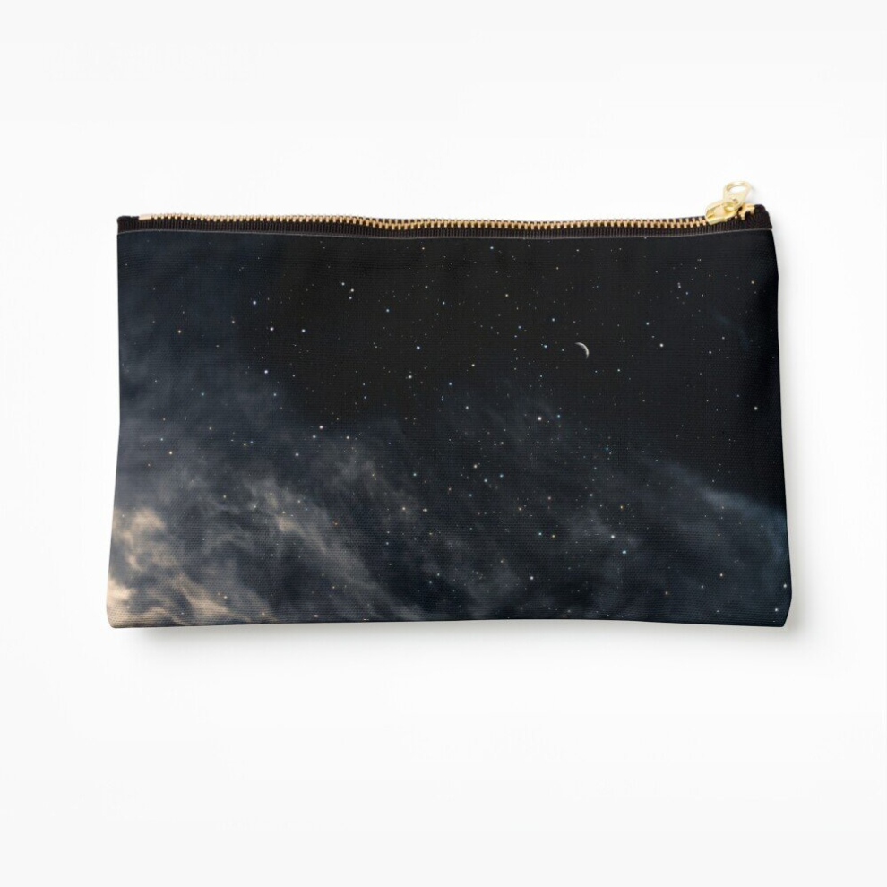 Whibos Makeup Bag Melancholy Cosmetic Organizer Tyvek Paper Bags Zipper Pouch