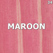 (500ml, Maroon No.34) Water Based Wood Stain Dye Non Toxic Use Indoor