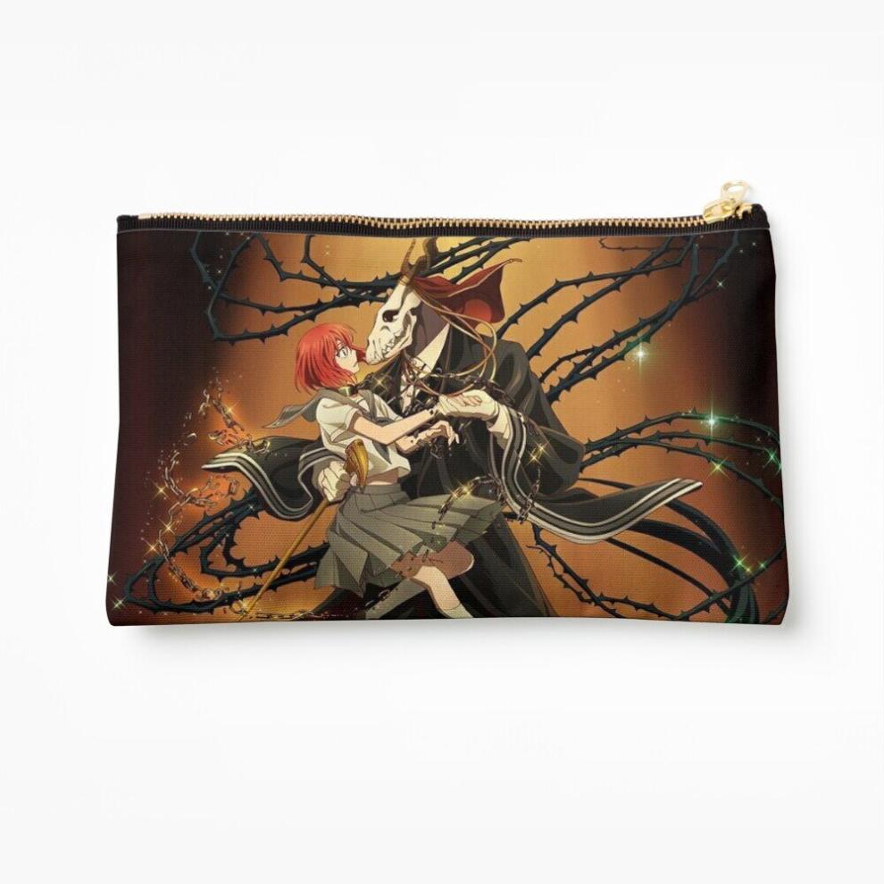Makeup Bag The Ancient Magus Bride Cosmetic Organizer Tyvek Paper Bags Zipper Pouch