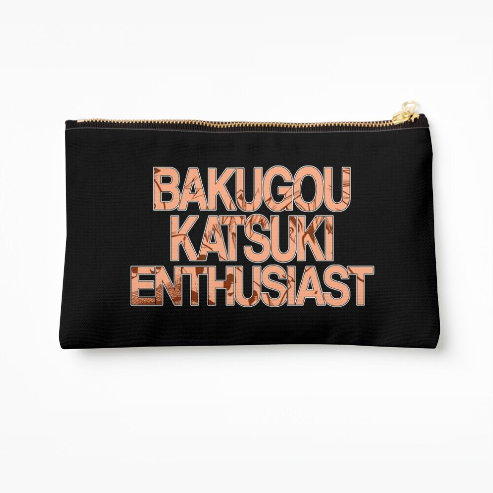 Whibos Makeup Bag Bakugou Cosmetic Organizer Tyvek Paper Bags Zipper Pouch