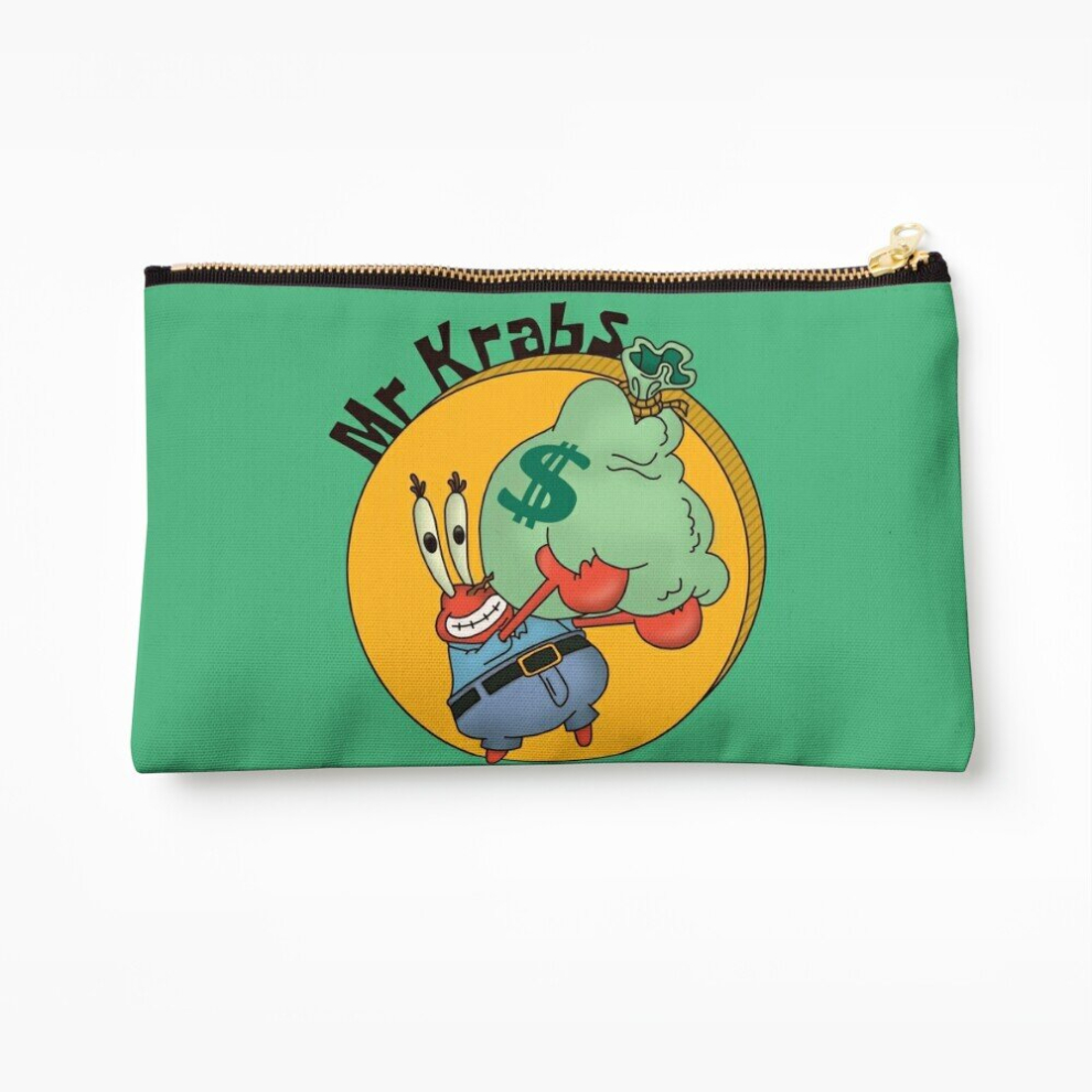 Whibos Makeup Bag Did You Know Crabs Love Money! Cosmetic Organizer Tyvek Paper Bags Zipper Pouch
