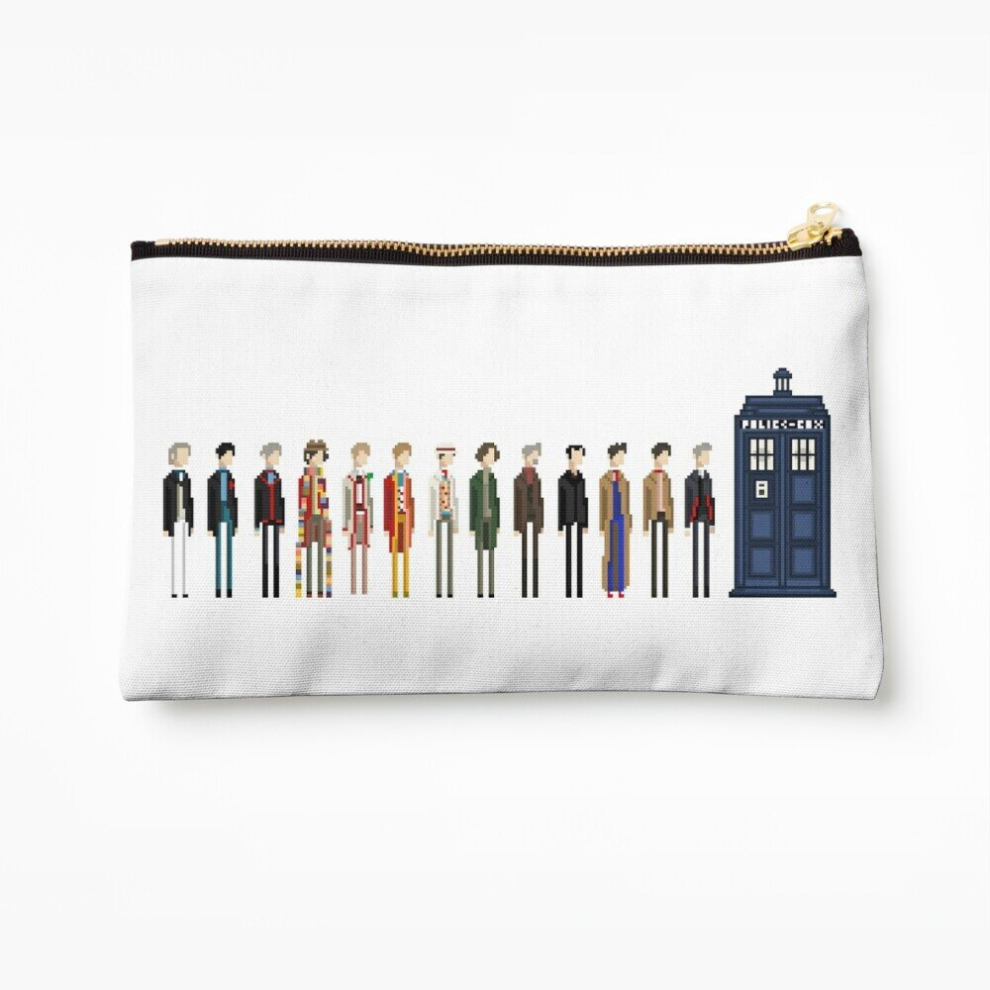 Whibos Makeup Bag Pixel Doctors Cosmetic Organizer Tyvek Paper Bags Zipper Pouch