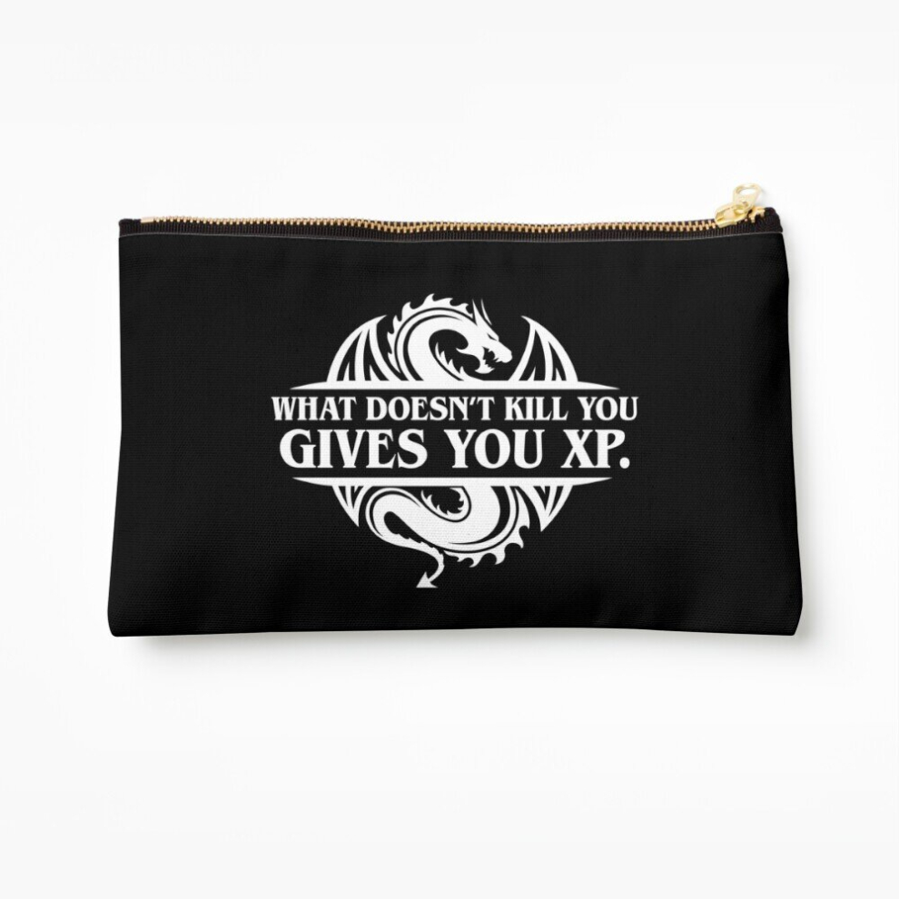 Whibos Makeup Bag What Doesnt Kill You Give You Xp Tabletop Rpg Gaming Cosmetic Organizer Tyvek Paper Bags Zipper Pouch