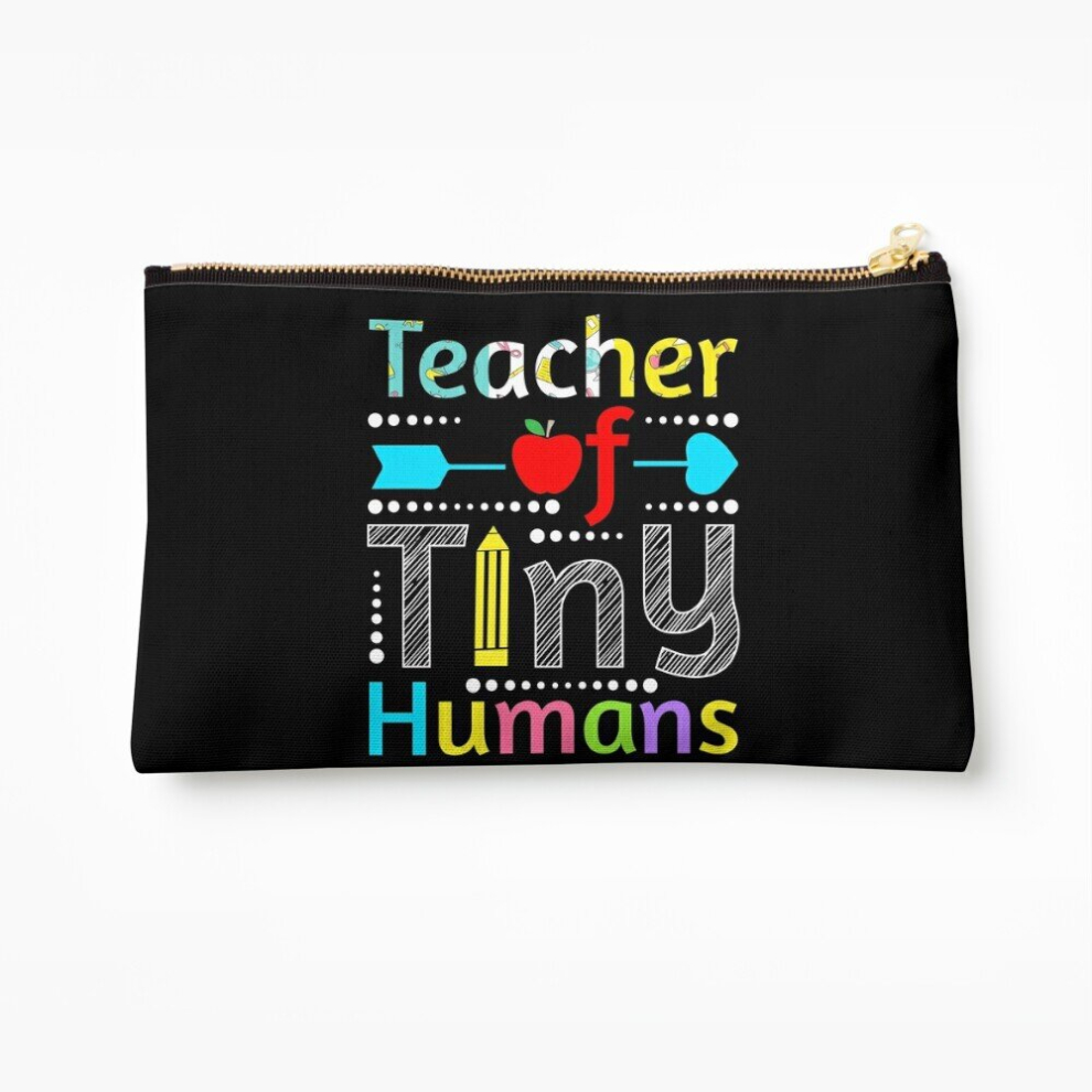 Whibos Makeup Bag Teacher Of Tiny Humans Cosmetic Organizer Tyvek Paper Bags Zipper Pouch