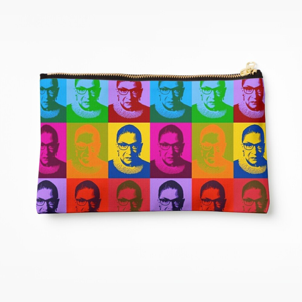 Whibos Makeup Bag Notorious Rbg - May Colors Cosmetic Organizer Tyvek Paper Bags Zipper Pouch