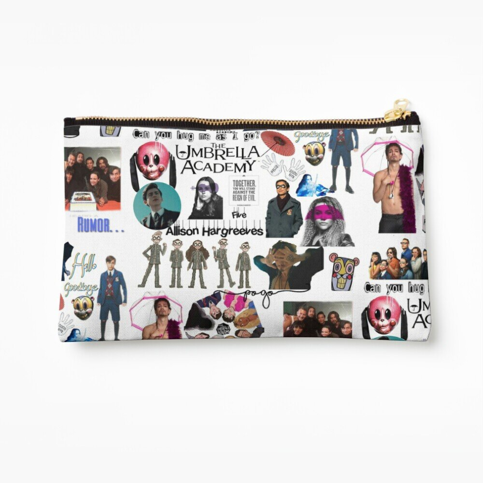 Whibos Makeup Bag The Umbrella Academy Cosmetic Organizer Tyvek Paper Bags Zipper Pouch