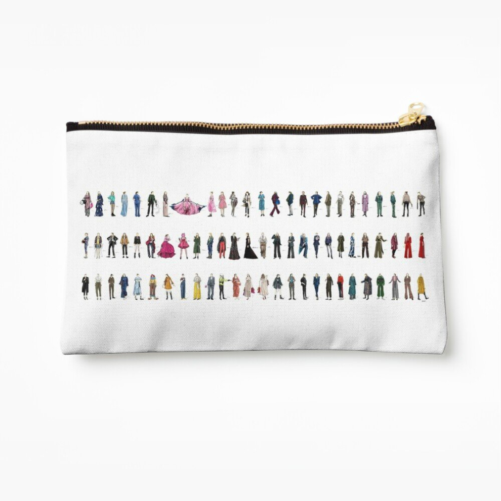 Whibos Makeup Bag Killing Eve Villanelle Fashion Looks Version 8 Cosmetic Organizer Tyvek Paper Bags Zipper Pouch