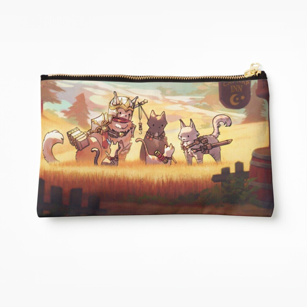 Whibos Makeup Bag Wanna Join Our Party? Cosmetic Organizer Tyvek Paper Bags Zipper Pouch