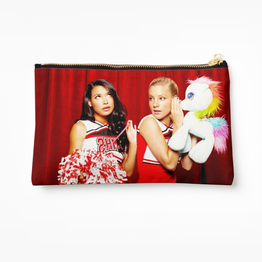 Whibos Makeup Bag Brittana (Brittany Santana - Glee) Cosmetic Organizer Tyvek Paper Bags Zipper Pouch