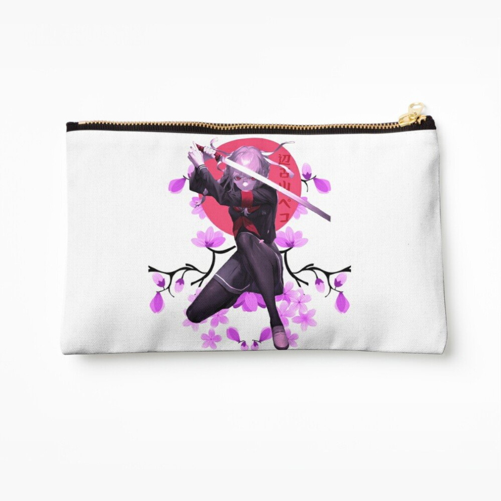 Whibos Makeup Bag Peko Pekoyama Danganronpa V3 Vaporwave 90S Anime Aesthetic Kawaii Fairy Kei Manga Cosmetic Organizer Tyvek Paper Bags Zipper Pouch