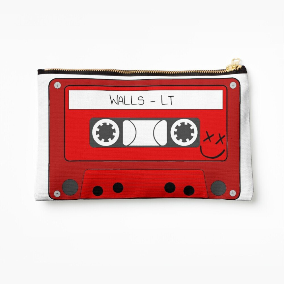 Whibos Makeup Bag Walls Cassette Cosmetic Organizer Tyvek Paper Bags Zipper Pouch