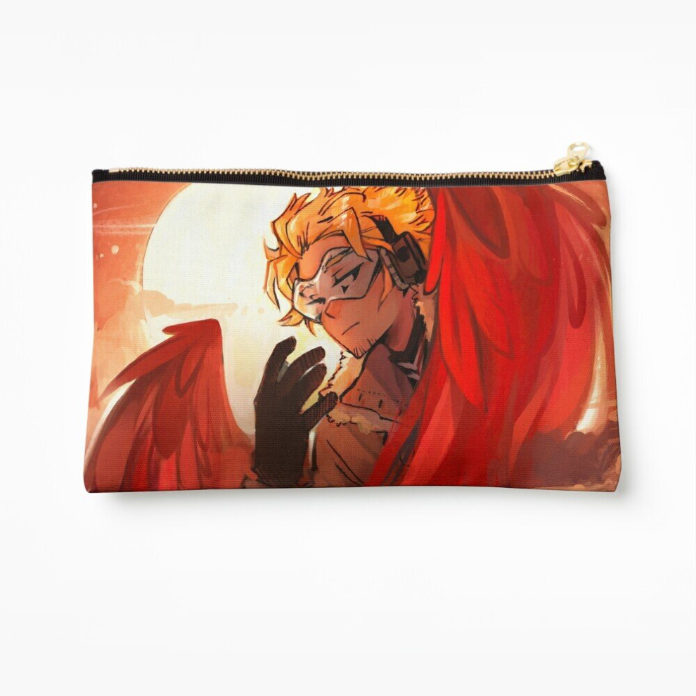 Whibos Makeup Bag Hawks Cosmetic Organizer Tyvek Paper Bags Zipper Pouch