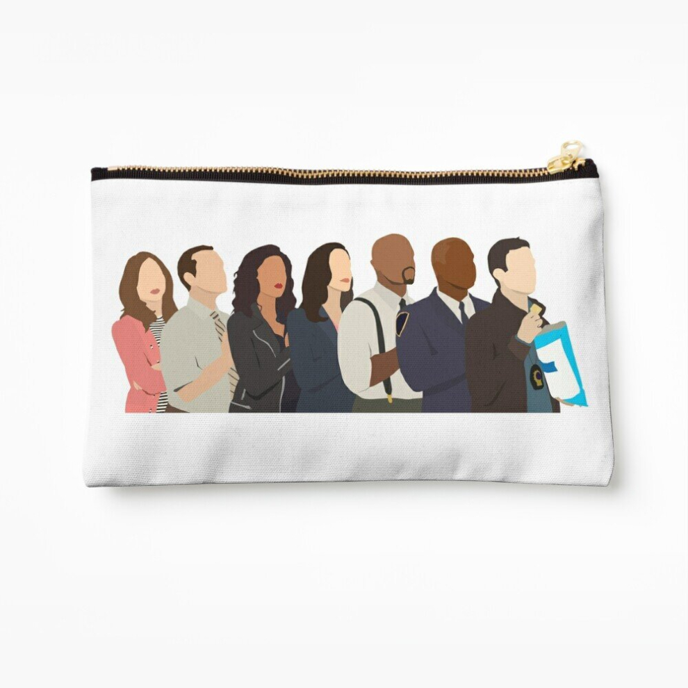 Whibos Makeup Bag Brooklyn Nine Nine Team Cosmetic Organizer Tyvek Paper Bags Zipper Pouch