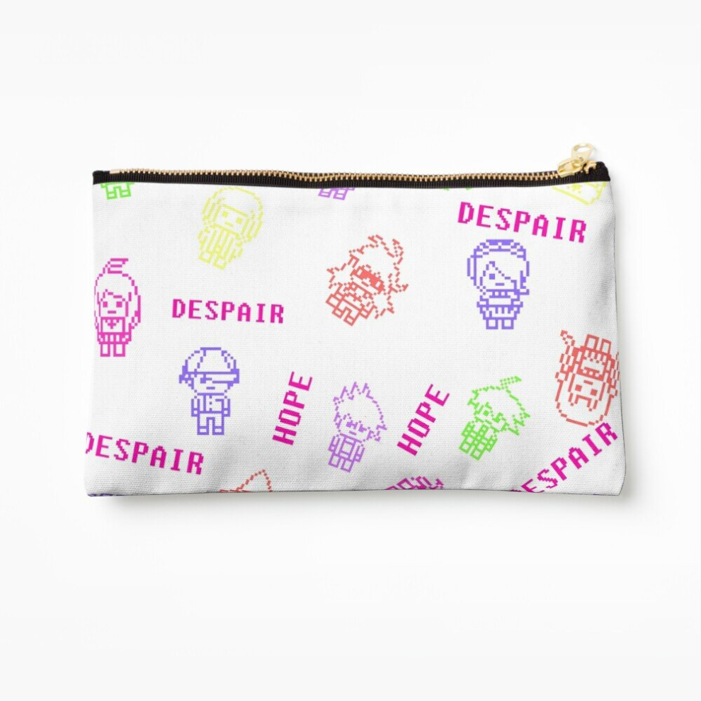 Whibos Makeup Bag Danganronpa V3 Hope And Despair Cosmetic Organizer Tyvek Paper Bags Zipper Pouch