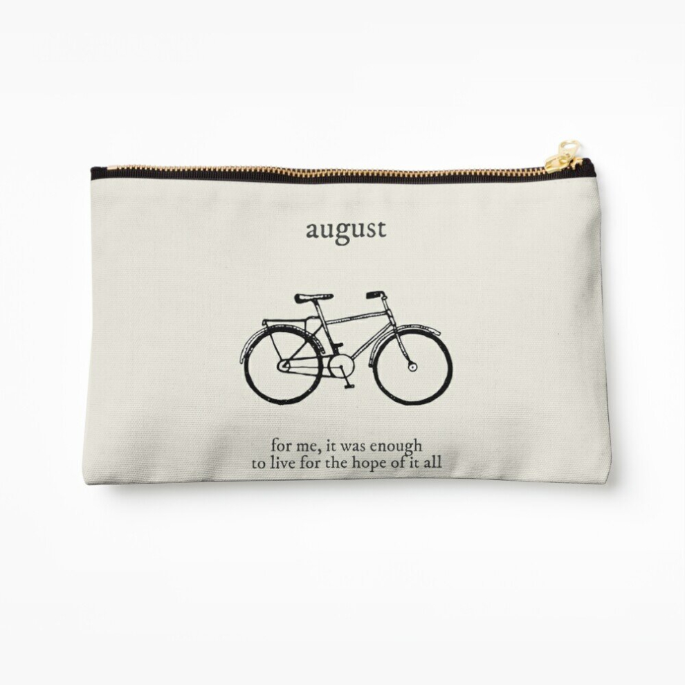 Whibos Makeup Bag August Cosmetic Organizer Tyvek Paper Bags Zipper Pouch