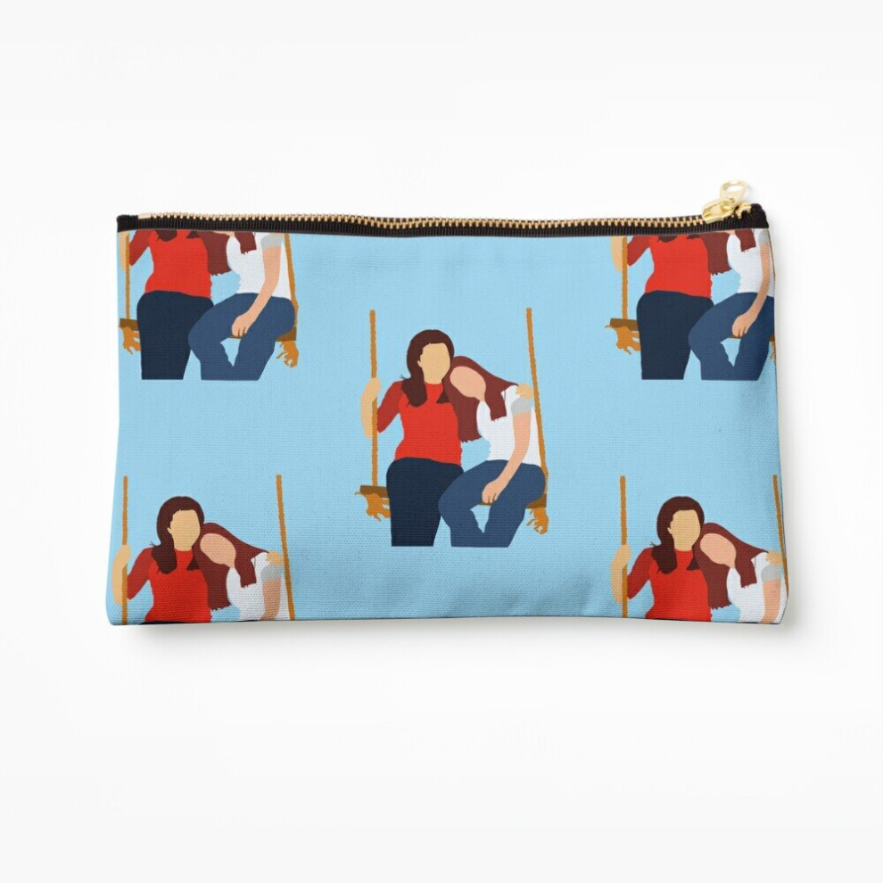 Whibos Makeup Bag Lorelai And Rory Cosmetic Organizer Tyvek Paper Bags Zipper Pouch
