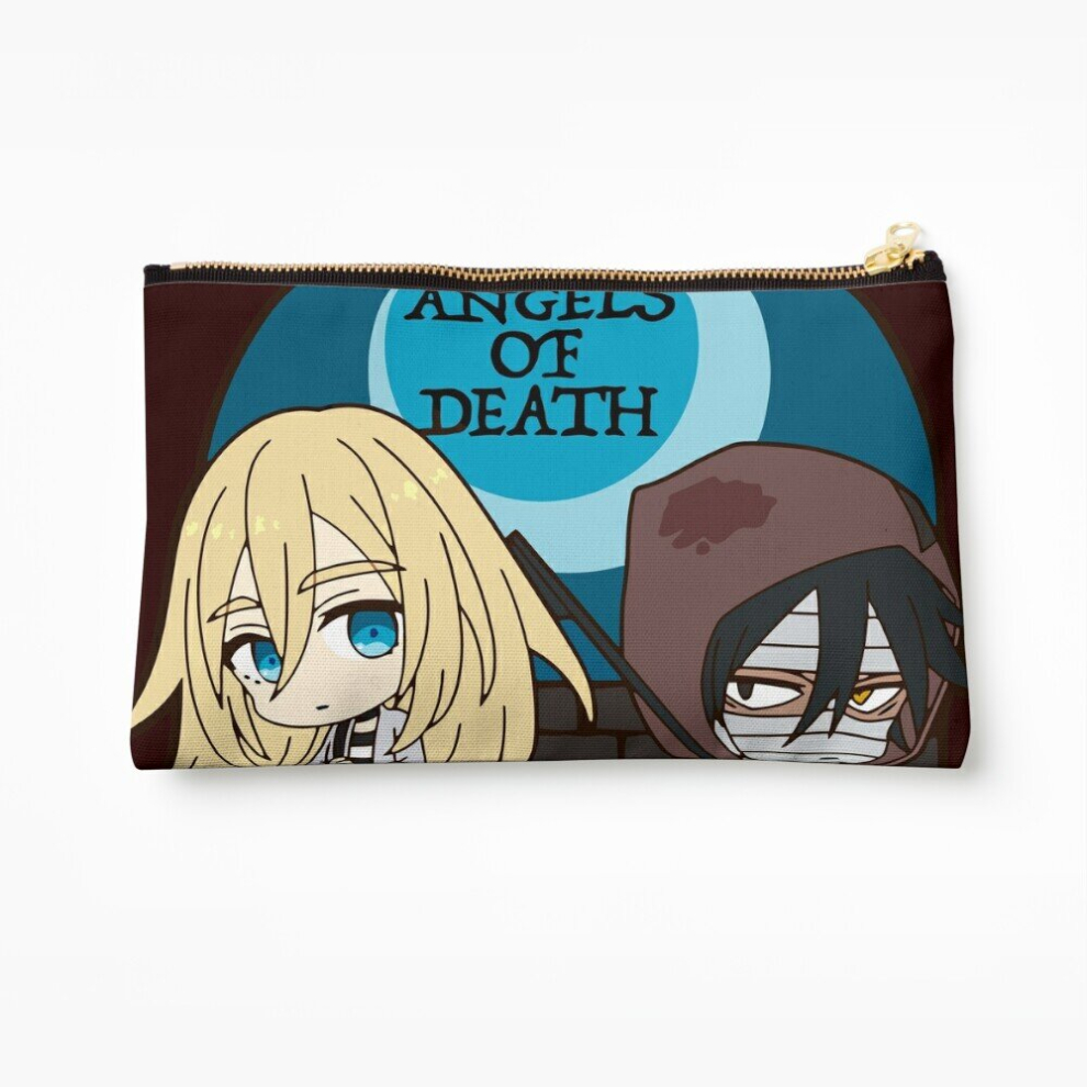 Whibos Makeup Bag Angels Of Death- Ray Zack Cosmetic Organizer Tyvek Paper Bags Zipper Pouch