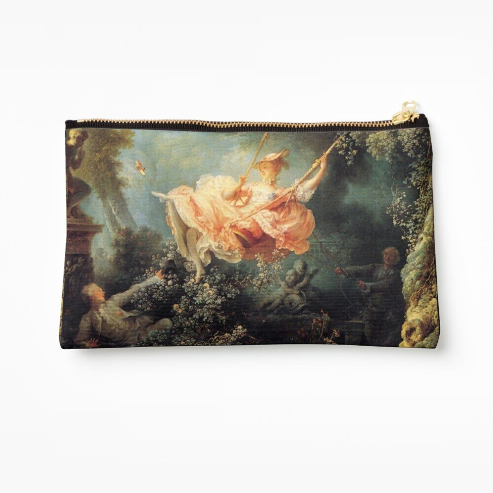 Whibos Makeup Bag The Swing By Jean-Honorã© Fragonard Cosmetic Organizer Tyvek Paper Bags Zipper Pouch
