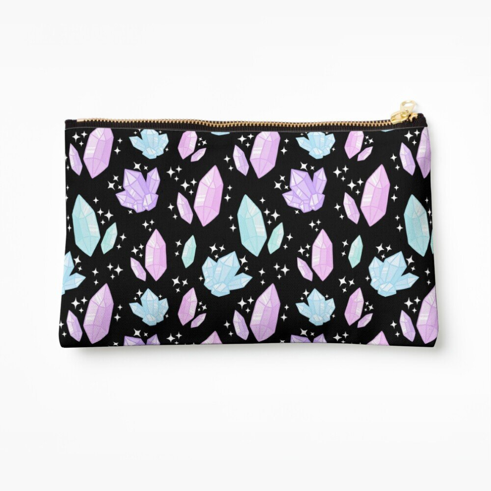 Whibos Makeup Bag Magical Crystals Nikury Cosmetic Organizer Tyvek Paper Bags Zipper Pouch
