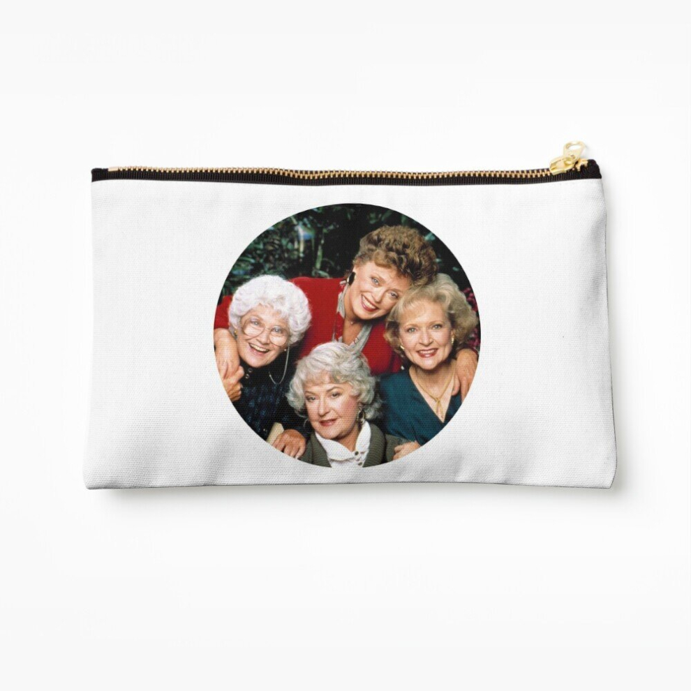 Whibos Makeup Bag The Golden Girls Cosmetic Organizer Tyvek Paper Bags Zipper Pouch