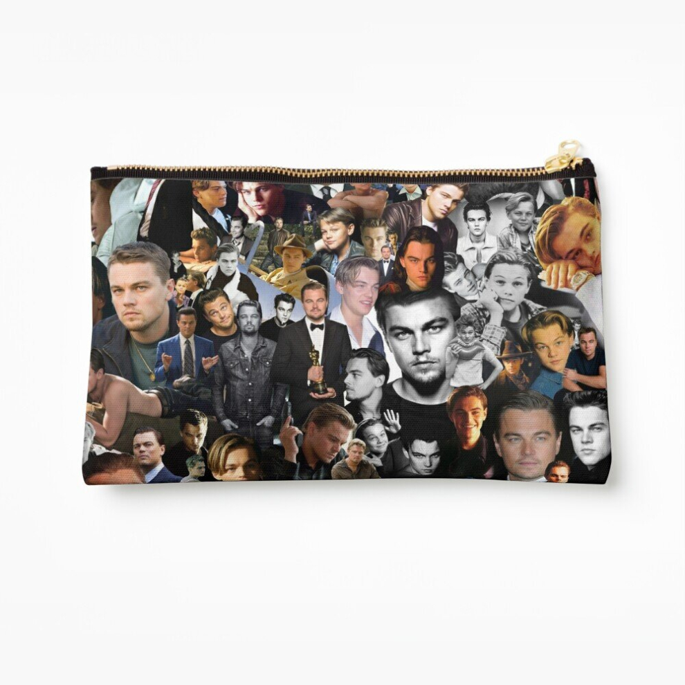 Whibos Makeup Bag Leo Dicaprio Cosmetic Organizer Tyvek Paper Bags Zipper Pouch