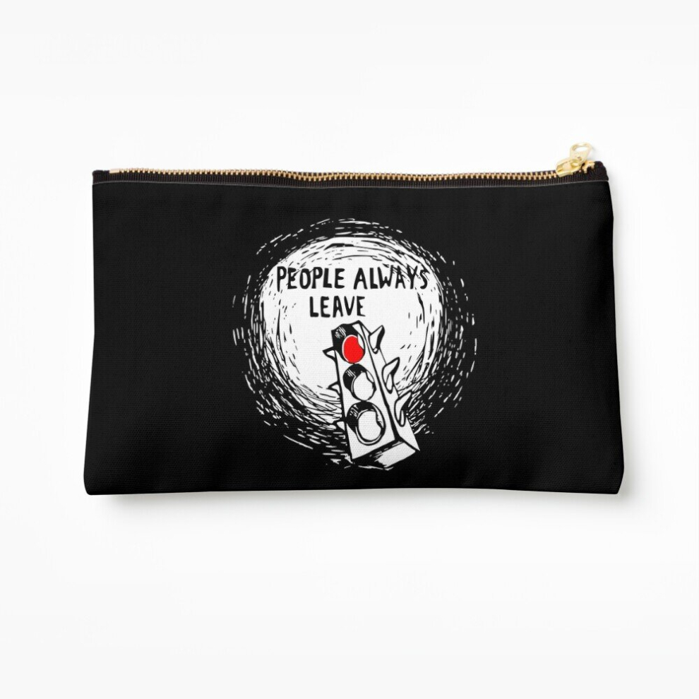 Whibos Makeup Bag People Always Leave Cosmetic Organizer Tyvek Paper Bags Zipper Pouch