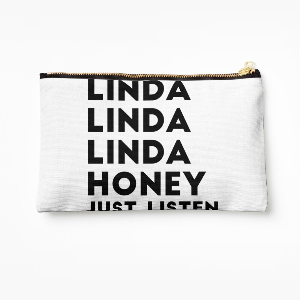 Whibos Makeup Bag Linda Honey Just Listen Cosmetic Organizer Tyvek Paper Bags Zipper Pouch