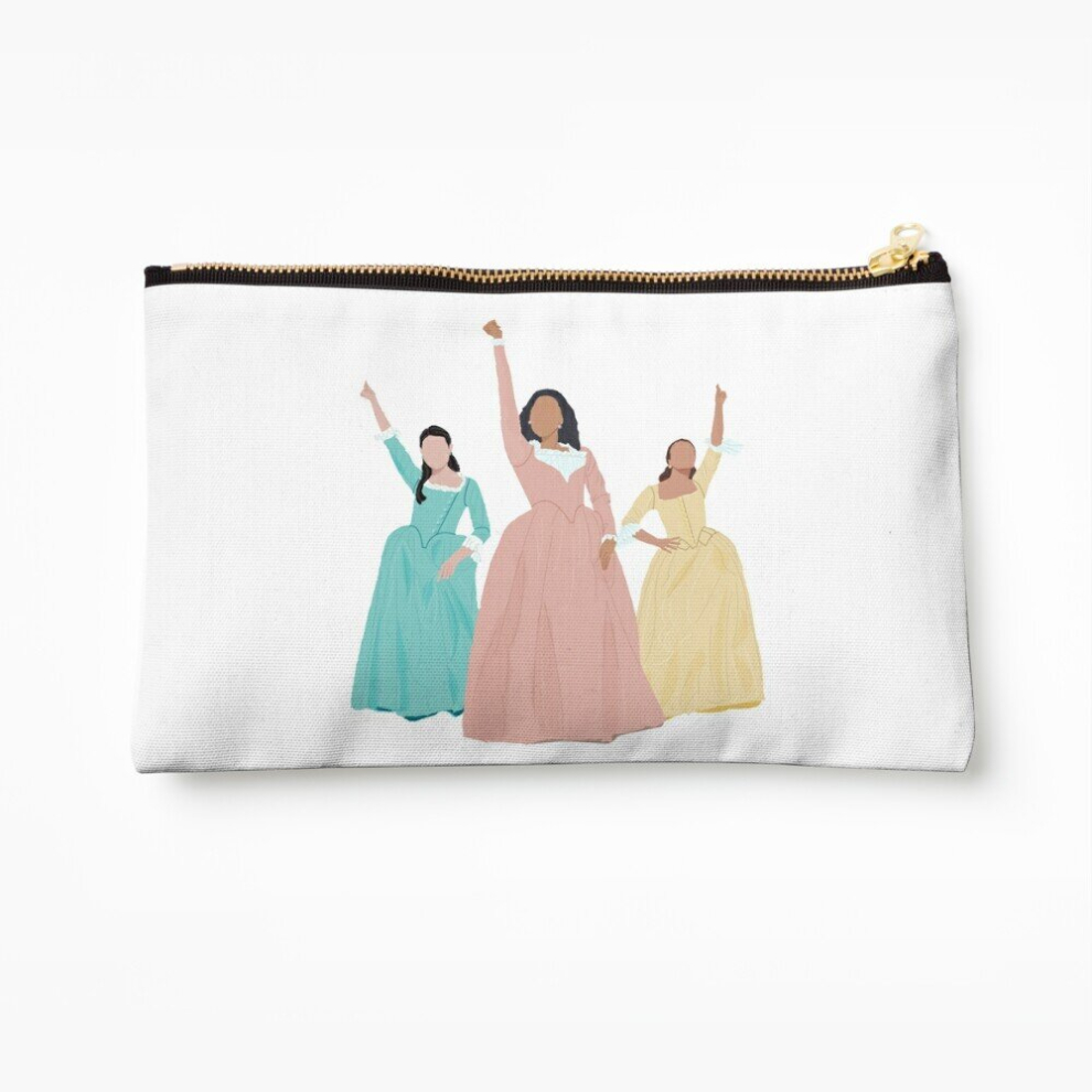 Whibos Makeup Bag Schuyler Sisters! Cosmetic Organizer Tyvek Paper Bags Zipper Pouch