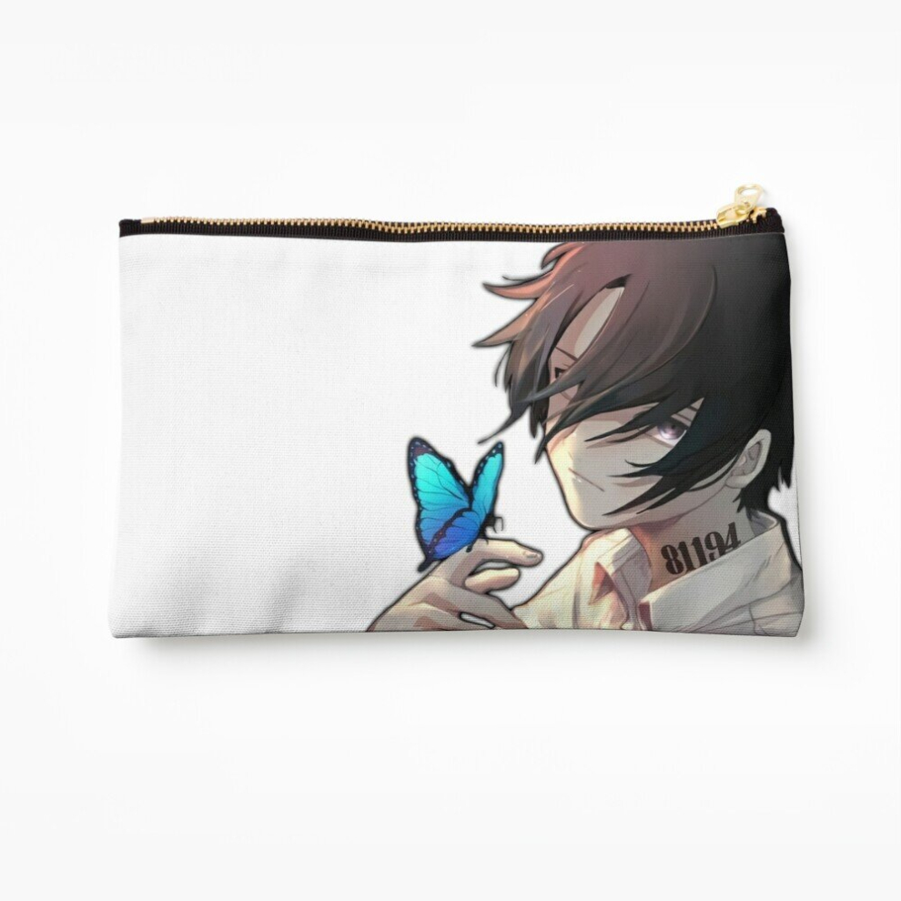 Whibos Makeup Bag The Promised Neverland : Ray Fanart Cosmetic Organizer Tyvek Paper Bags Zipper Pouch
