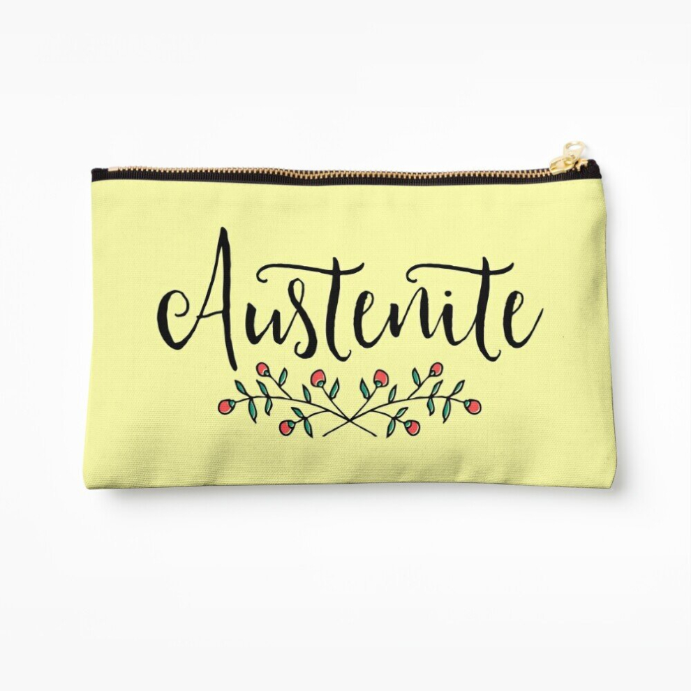 Whibos Makeup Bag Jane Austen Floral Austenite Cosmetic Organizer Tyvek Paper Bags Zipper Pouch