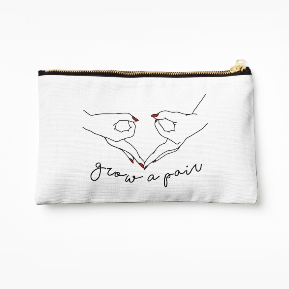 Whibos Makeup Bag Grow A Pair Cosmetic Organizer Tyvek Paper Bags Zipper Pouch