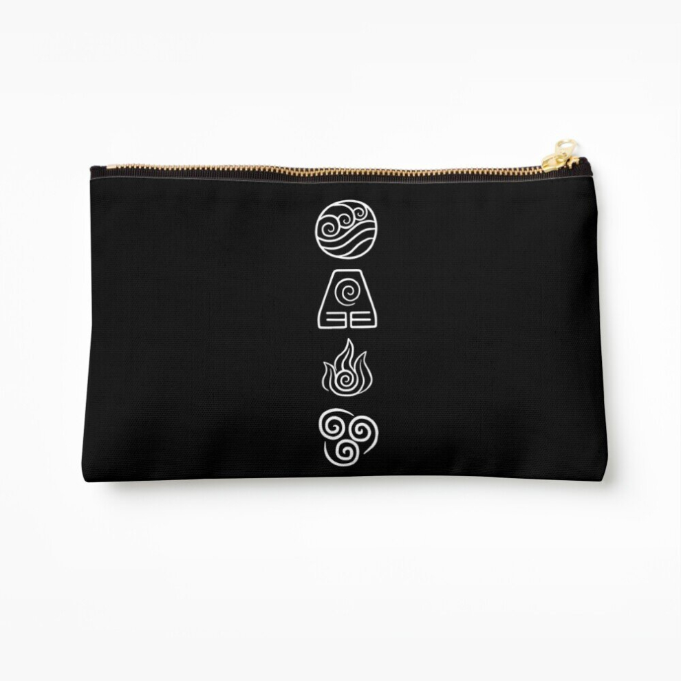 Whibos Makeup Bag Avatar - The Four Elements Cosmetic Organizer Tyvek Paper Bags Zipper Pouch