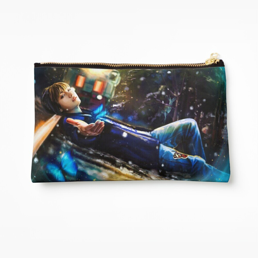 Whibos Makeup Bag Taehyung "Life Is Strange" Cosmetic Organizer Tyvek Paper Bags Zipper Pouch