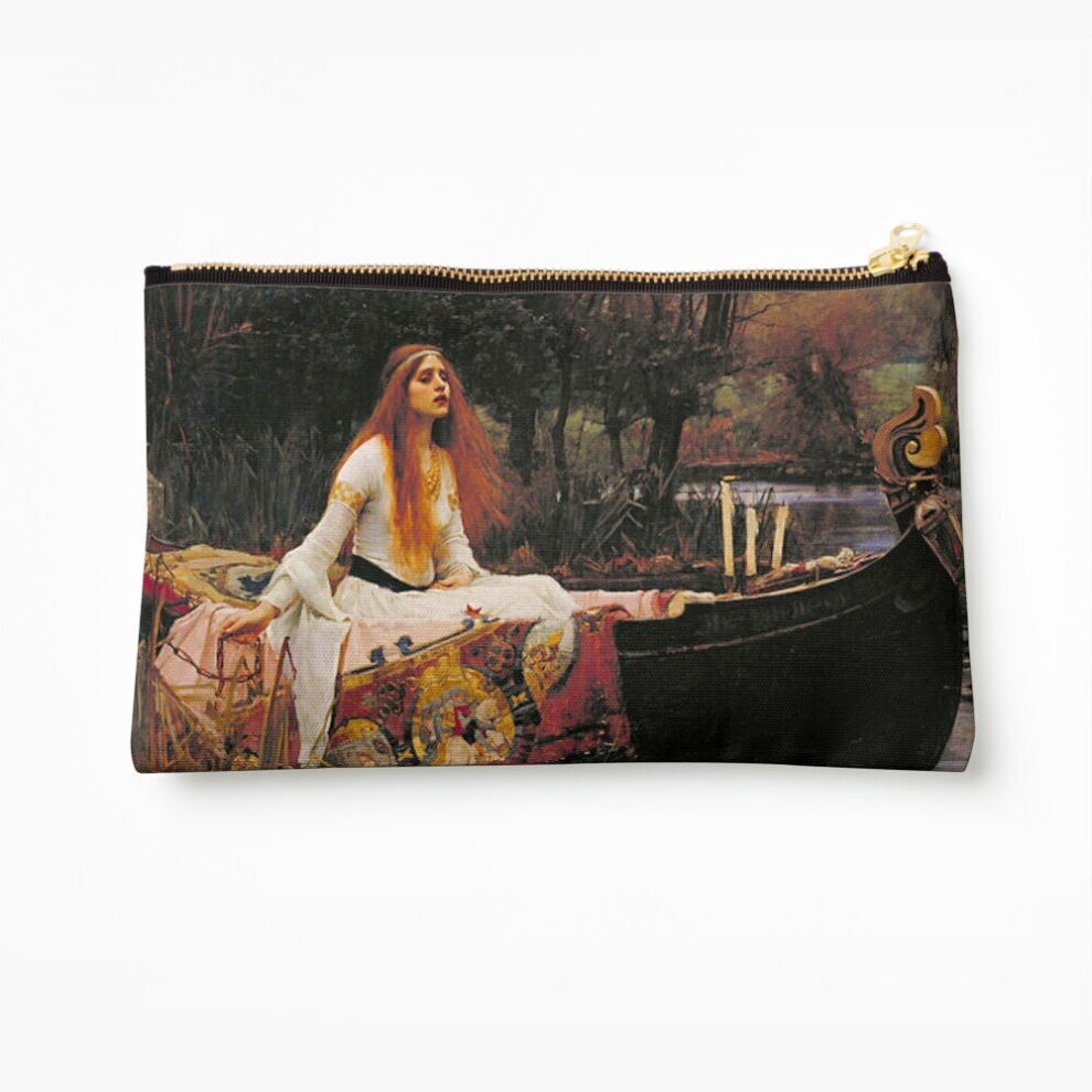 Whibos Makeup Bag The Lady Of Shallot - Waterhouse Cosmetic Organizer Tyvek Paper Bags Zipper Pouch