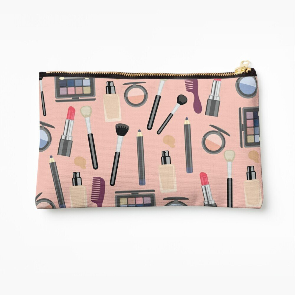 Whibos Makeup Bag Makeup Kit Cosmetic Organizer Tyvek Paper Bags Zipper Pouch