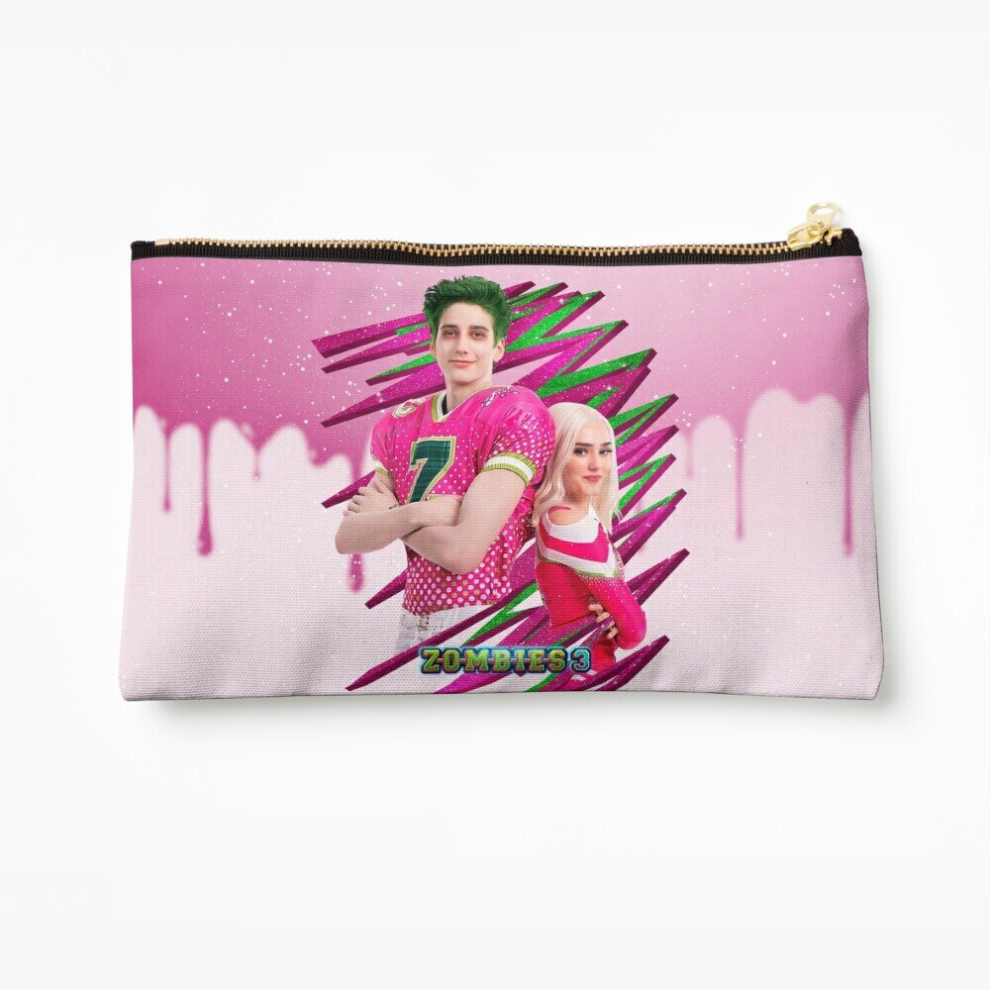 Whibos Makeup Bag Zombies 3 - Zed And Addison Magic Cosmetic Organizer Tyvek Paper Bags Zipper Pouch