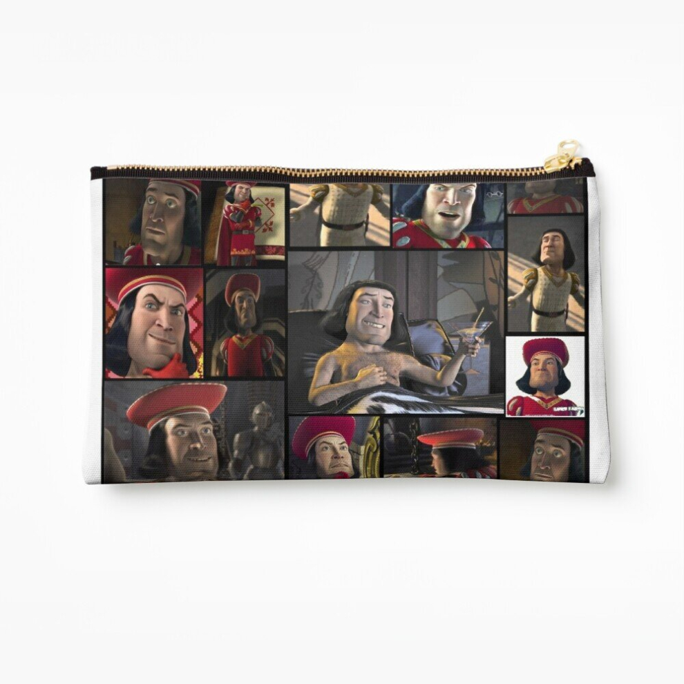 Whibos Makeup Bag Lord Farquaad Cosmetic Organizer Tyvek Paper Bags Zipper Pouch