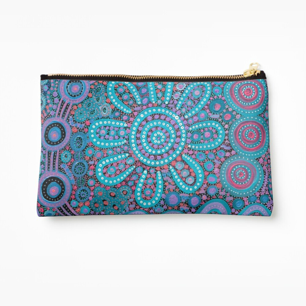 Whibos Makeup Bag Family Gathering Cosmetic Organizer Tyvek Paper Bags Zipper Pouch