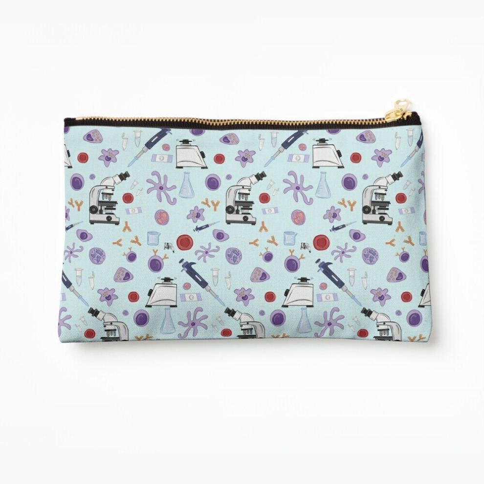 Whibos Makeup Bag Science! Cosmetic Organizer Tyvek Paper Bags Zipper Pouch