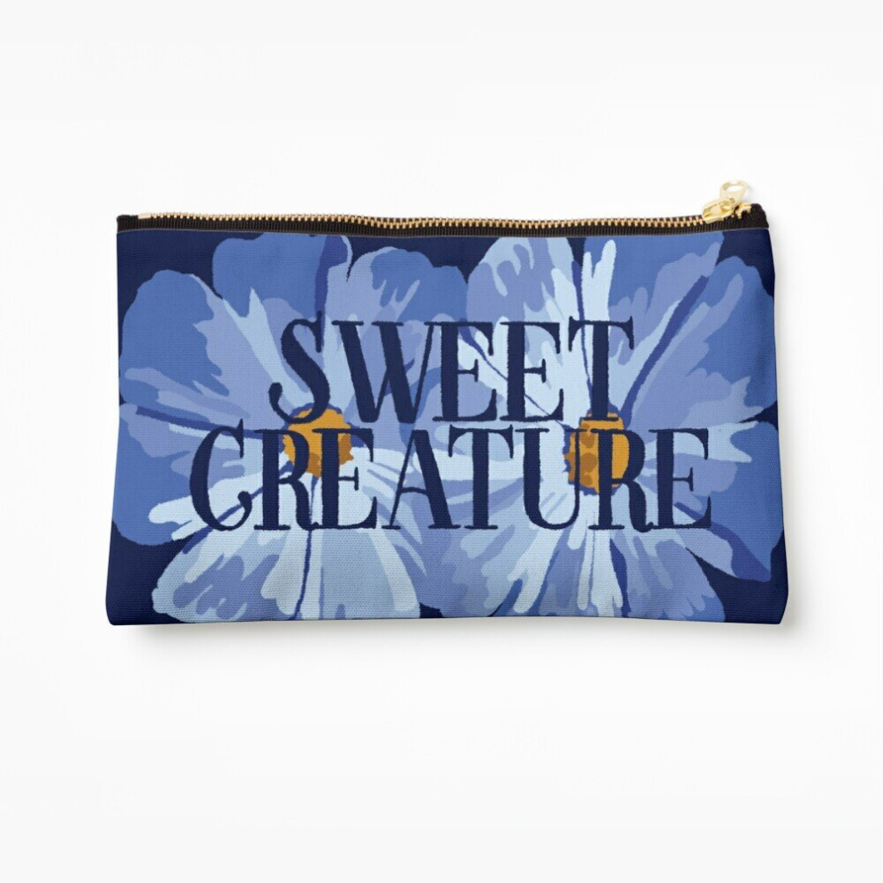 Whibos Makeup Bag Sweet Creature Cosmetic Organizer Tyvek Paper Bags Zipper Pouch